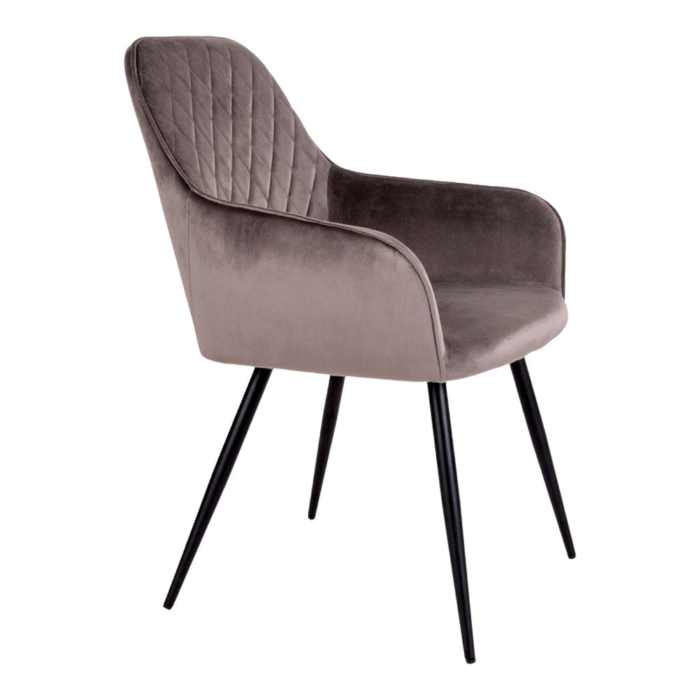 House Nordic - Harbo Spisebordsstol, Stol i mushroom velour