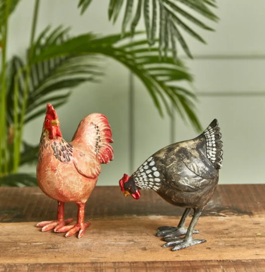 Speedtsberg - Hane aluminium, håndmalet, brun