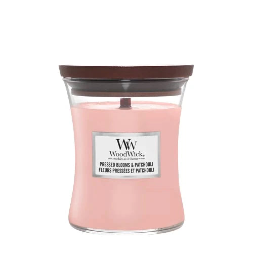 WoodWick - Medium Hourglass - Pressed Blooms & Patchouli