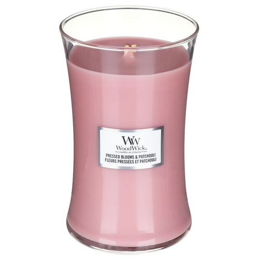 WoodWick - Large Hourglass - Pressed Blooms & Patchouli