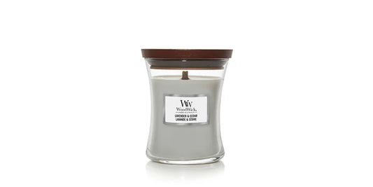 WoodWick - Medium Hourglass - Lavender & Cedar