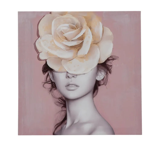 Speedtsberg - Noa billede 40x40cm canvas, beige