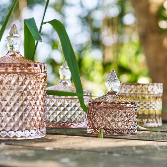 Speedtsberg - Skål med låg harlekin, Rosa