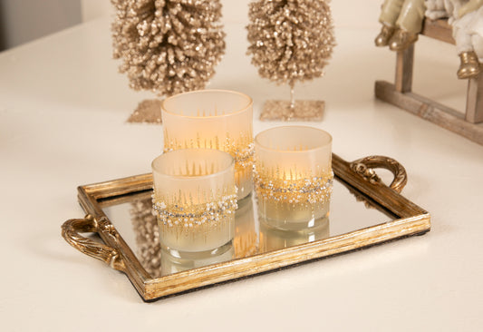 La Vida - Hurricane, antik hvid m. perlebort