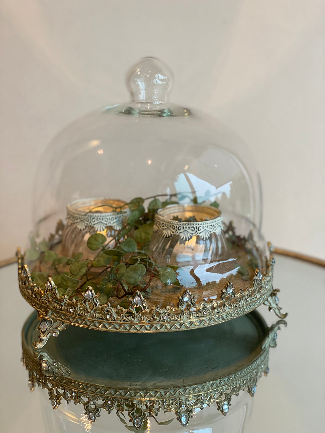 La Vida - Fad med glaskuppel og similisten