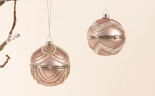 La Vida Julekugle med Perler til Ophæng