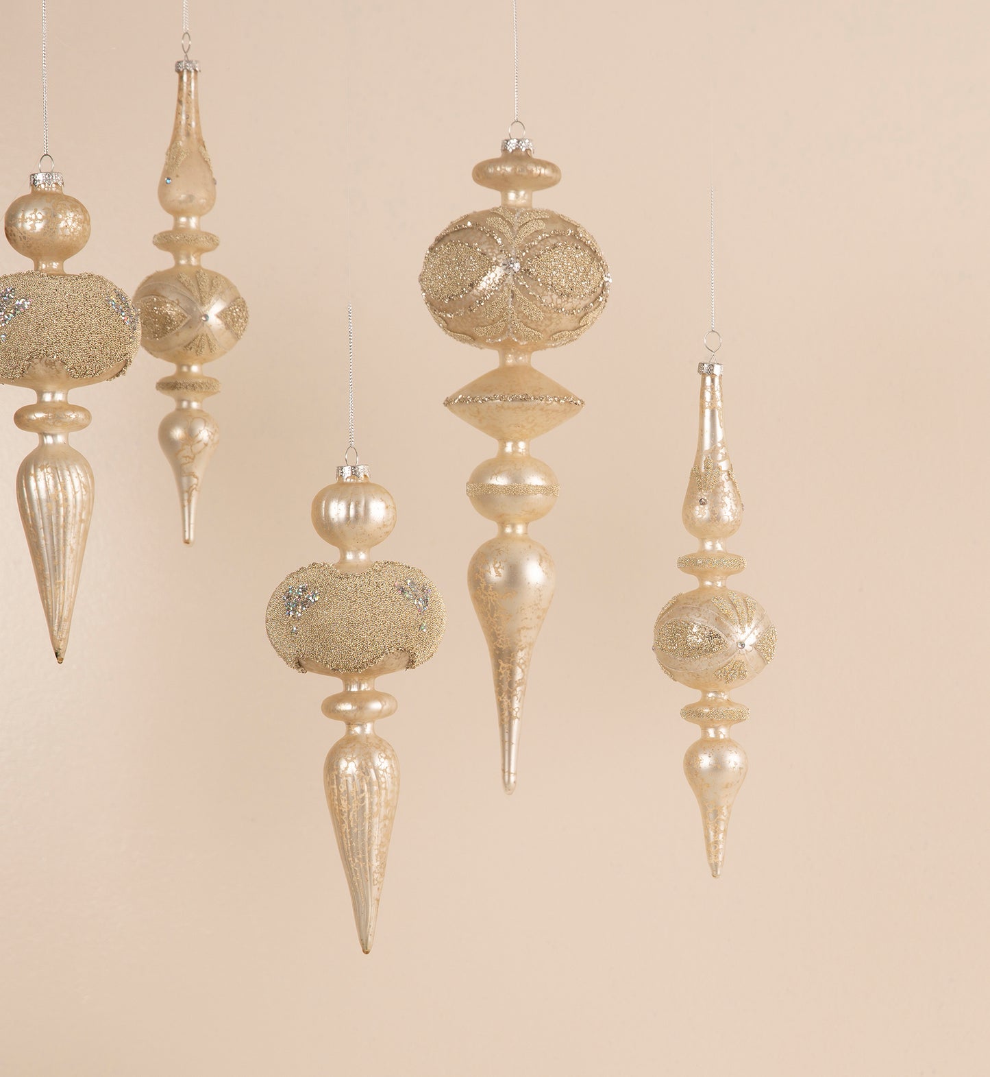 La Vida - Ornament, antik sølv large