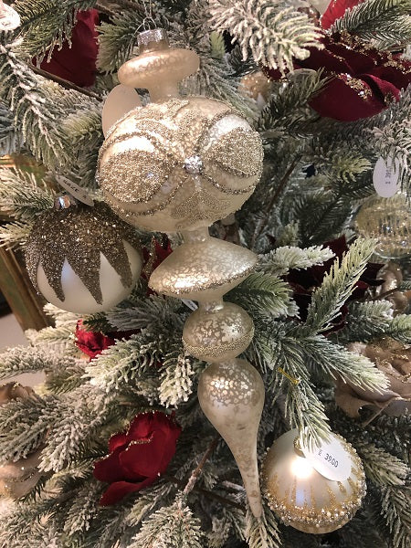 La Vida - Ornament, antik sølv large