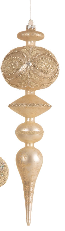 La Vida Ornament i Antik Sølv H27xD7 cm