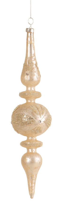 La Vida Ornament i Antik Sølv, H24xD10 cm