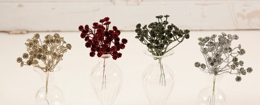 La Vida - Deko gren med guld glitter