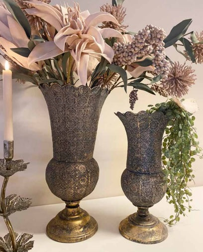 La Vida - Pokal, metal, antik guld