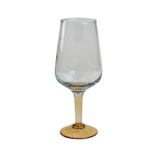 Speedtsberg - Ølglas Gul Fod D7x21cm glas