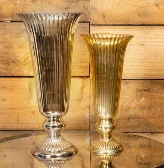 La Vida - Pokalvase, guld, metal