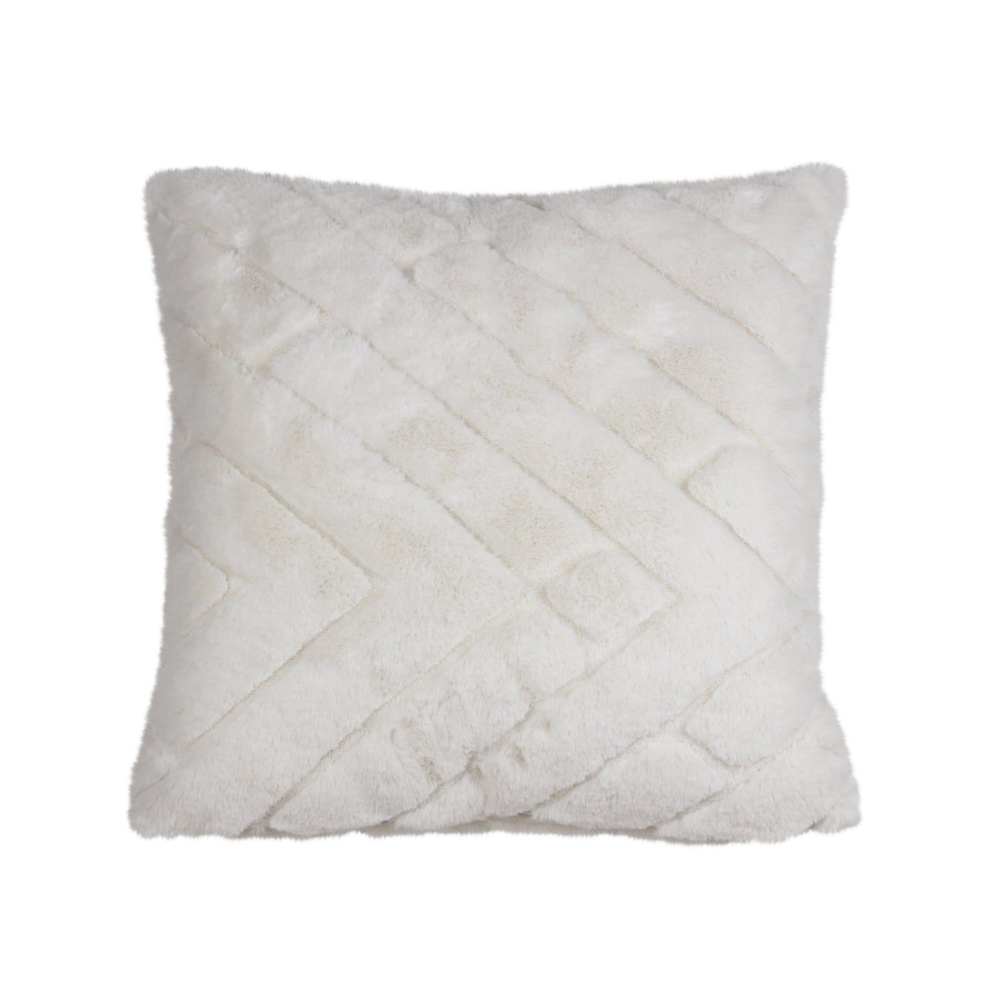 Fondaco Pudebetræk BENNI Råhvid, 48x48 cm, 100% Polyester