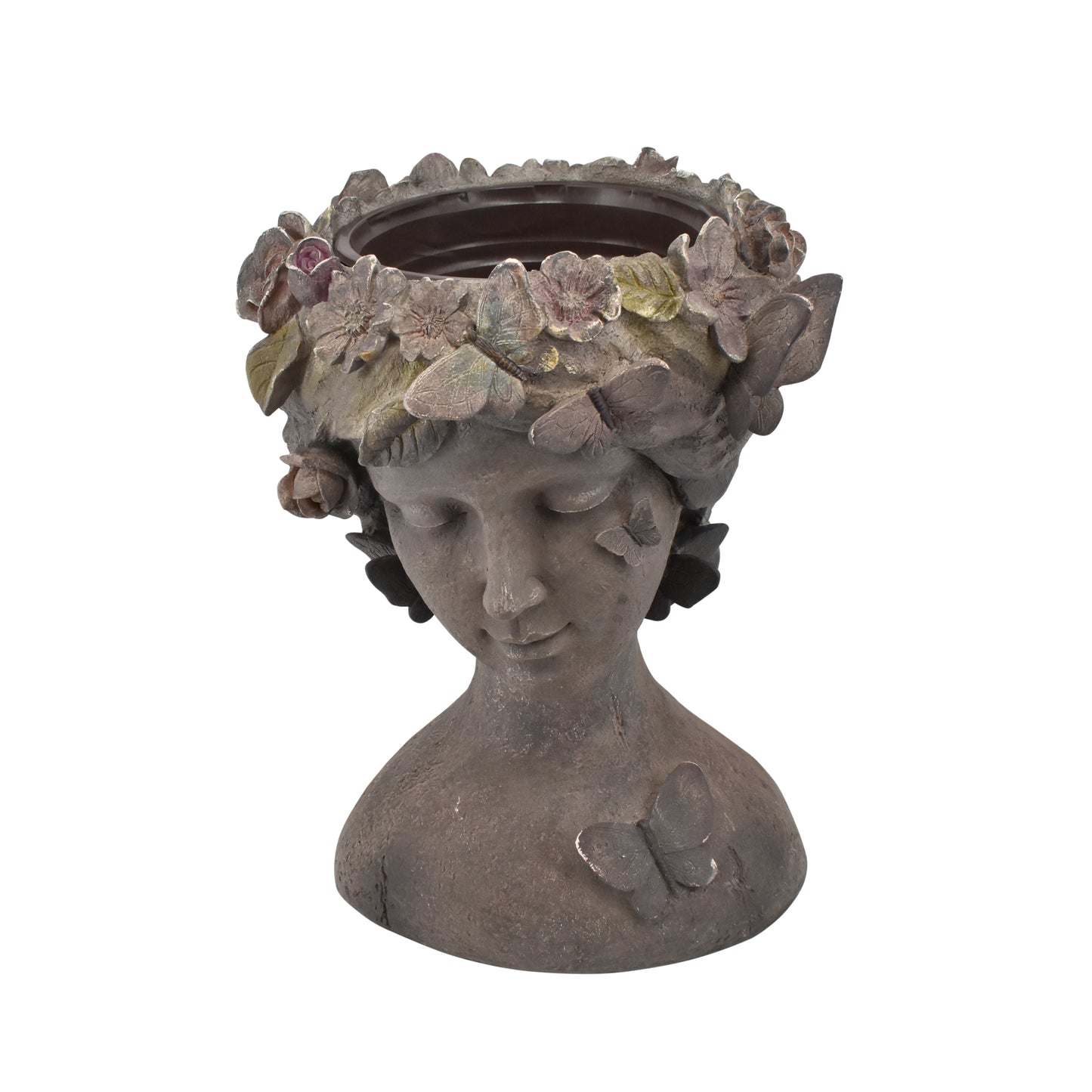 La Vida Nora Potte i Antik Grå, H46xD25 cm