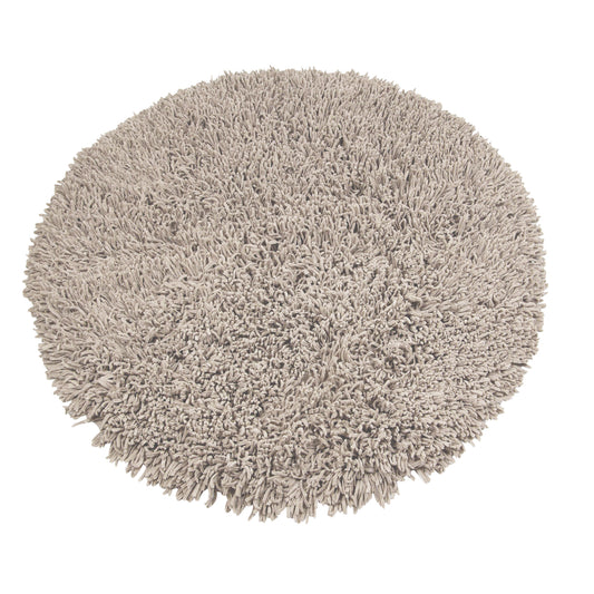 Fondaco MADDOX Baderumsmåtte, Hørfarvet, Ø100 cm, 100% Polyester