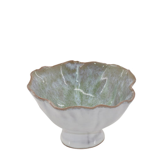 La Vida - Keramikskål på fod, grøn