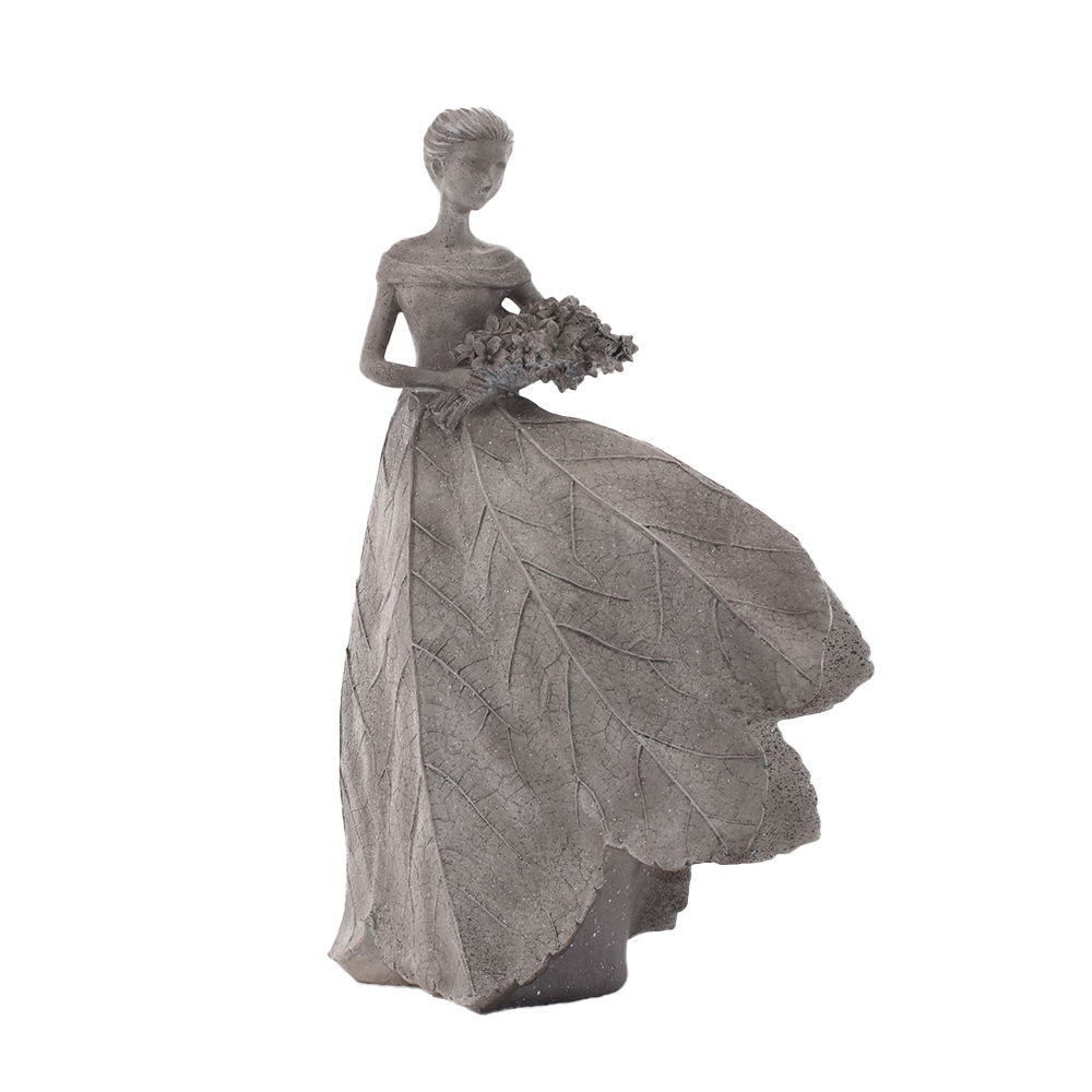 La Vida - Kvinde stående m. buket