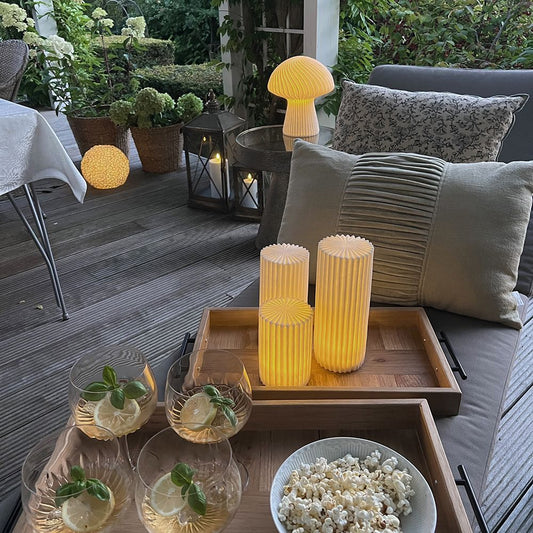 La Vida - LED lampe cylinder, mellem