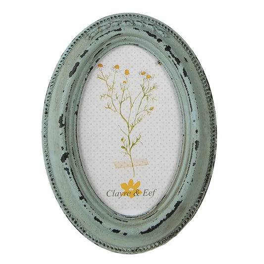 Clayre & Eef - Billedramme i Grøn til Fotos på 10x14 cm