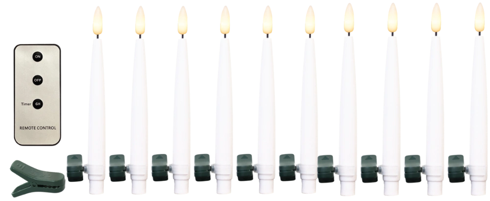 Cozzy Juletræslys Juletræslys - Grøn Klips