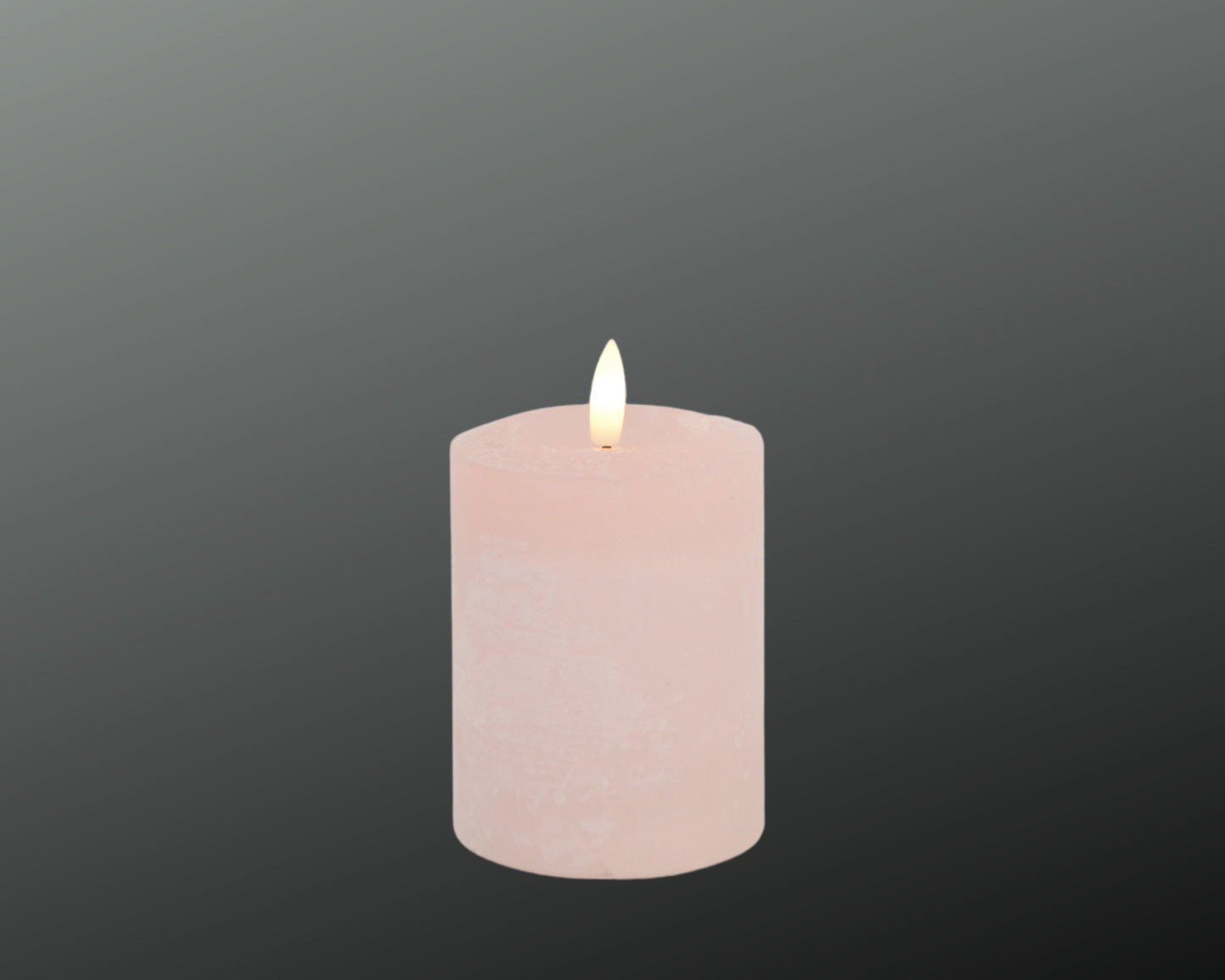 Deko Florale LED-lys, Pink, D7.6xH10 cm