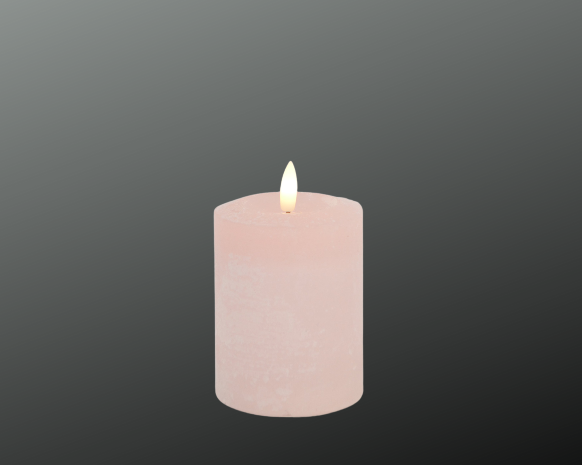 Deko Florale LED-lys, Pink, D7.6xH12 cm