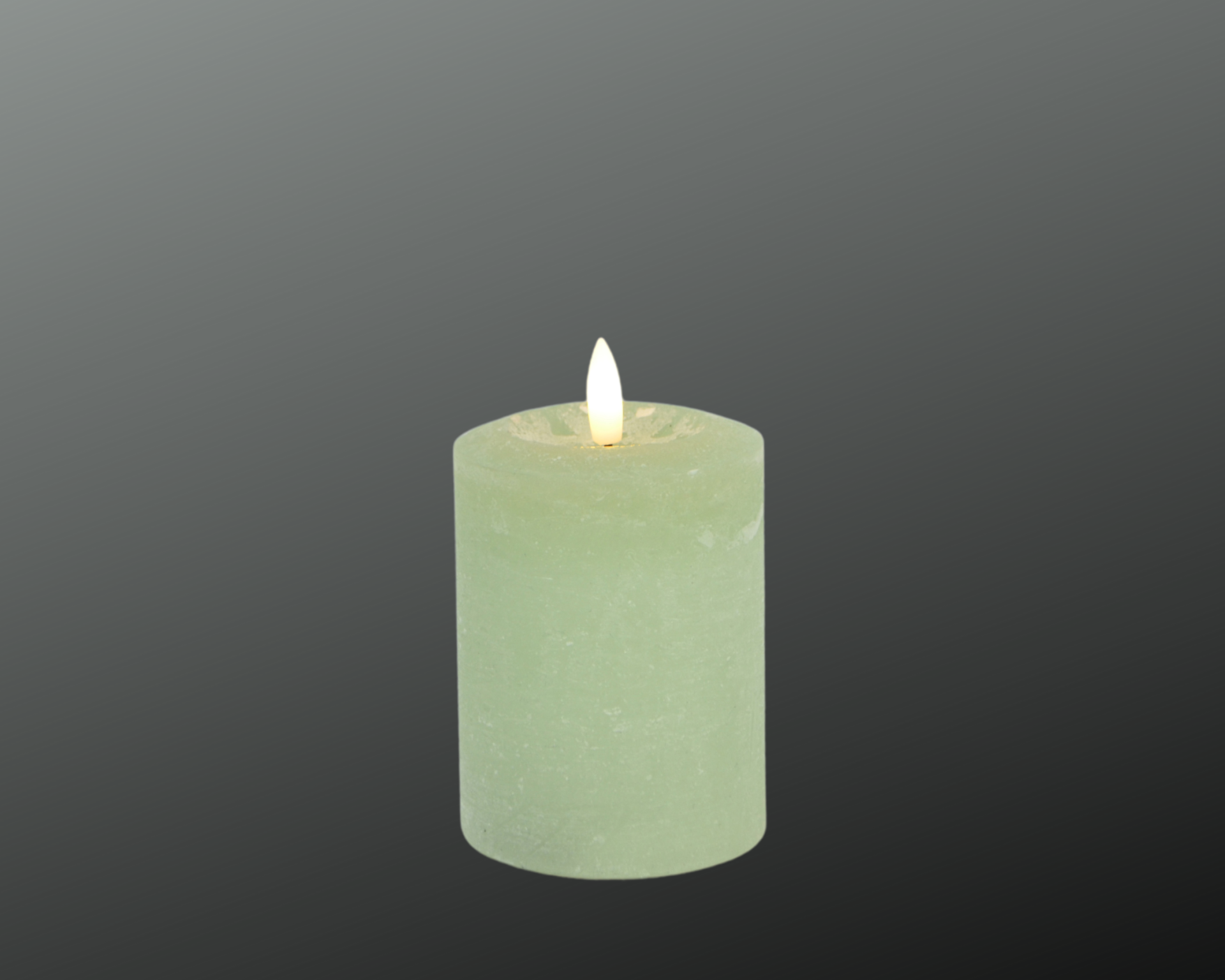 Deko Florale Grøn LED-lys D7.6xH12cm