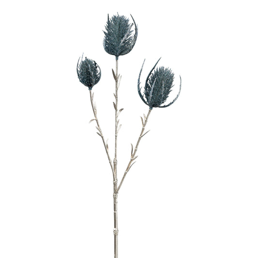 Barbara - Tidsel blå m/glimmer