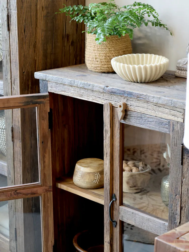 Chic Antique - Muslingeformet skål i lattefarve