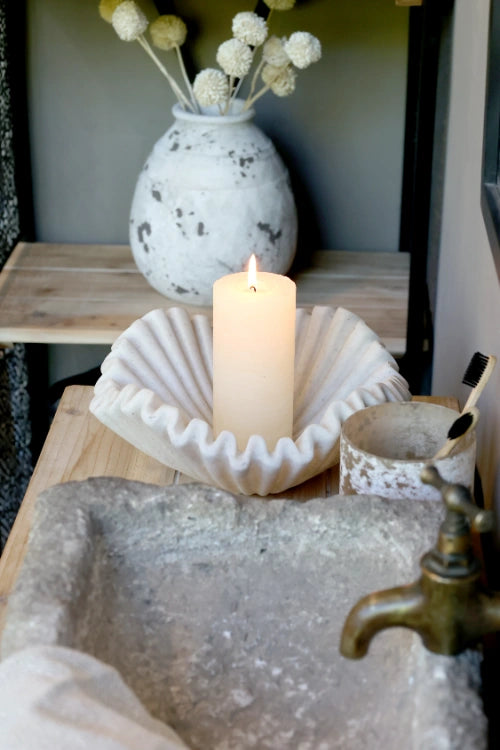 Chic Antigue Skål muslingeformet, antique creme