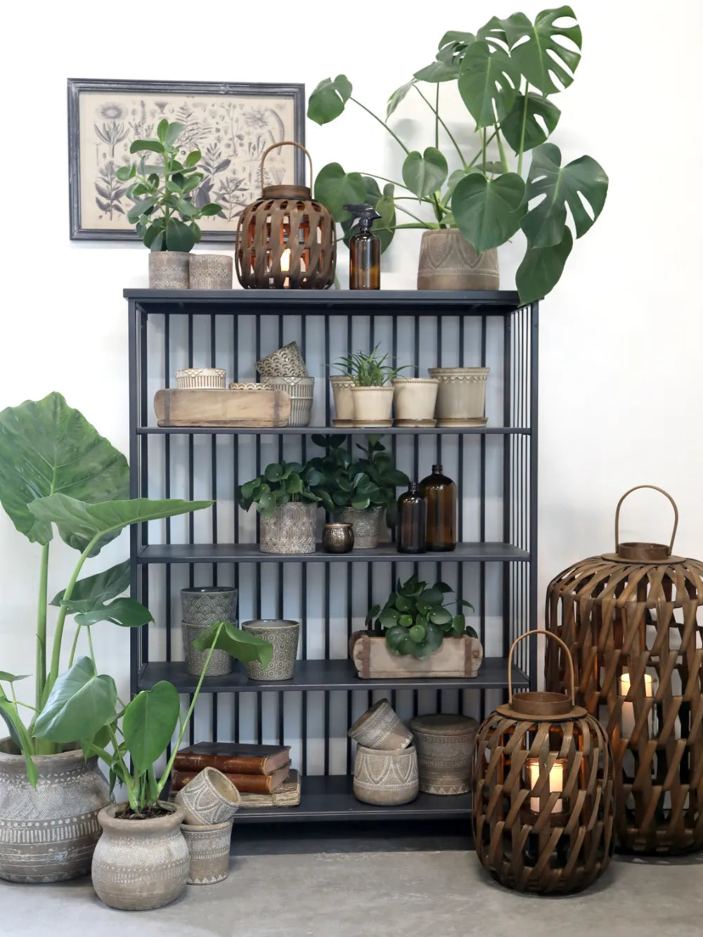 Chic Antique - Reol m. 4 hylder