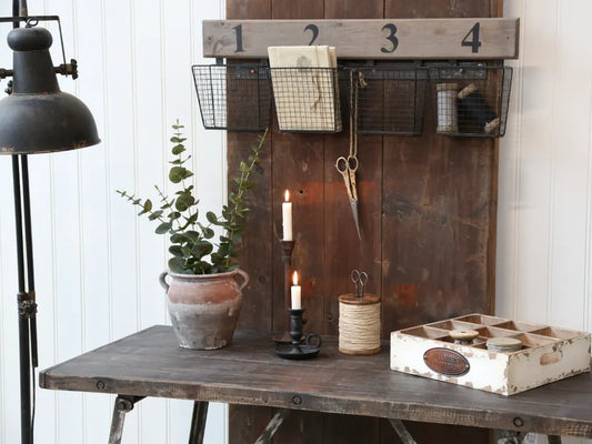 Chic Antuque - Gl. Ophæng m. 4 trådkurve