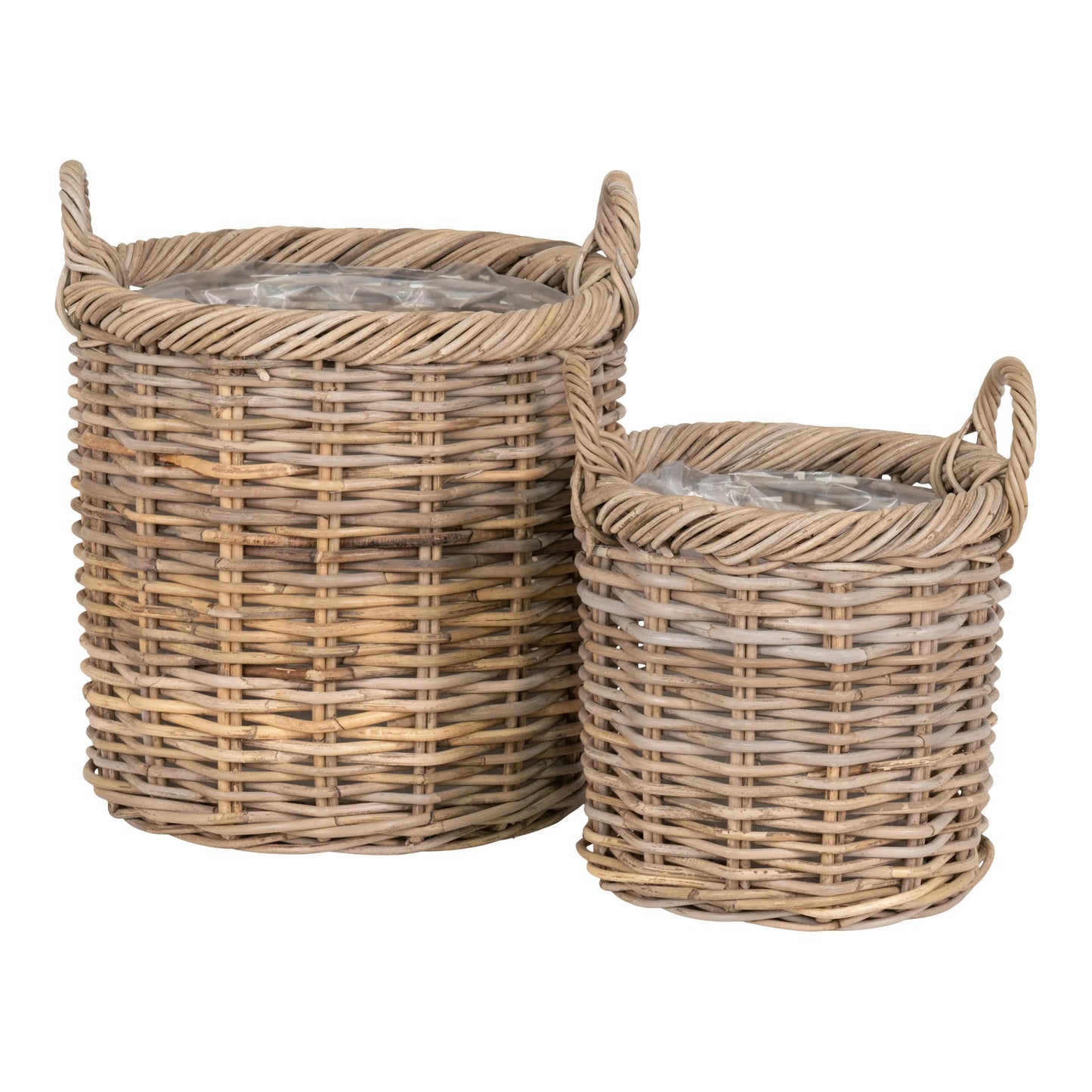 House Nordic Gili Kurve, kubu rattan, sæt af 2