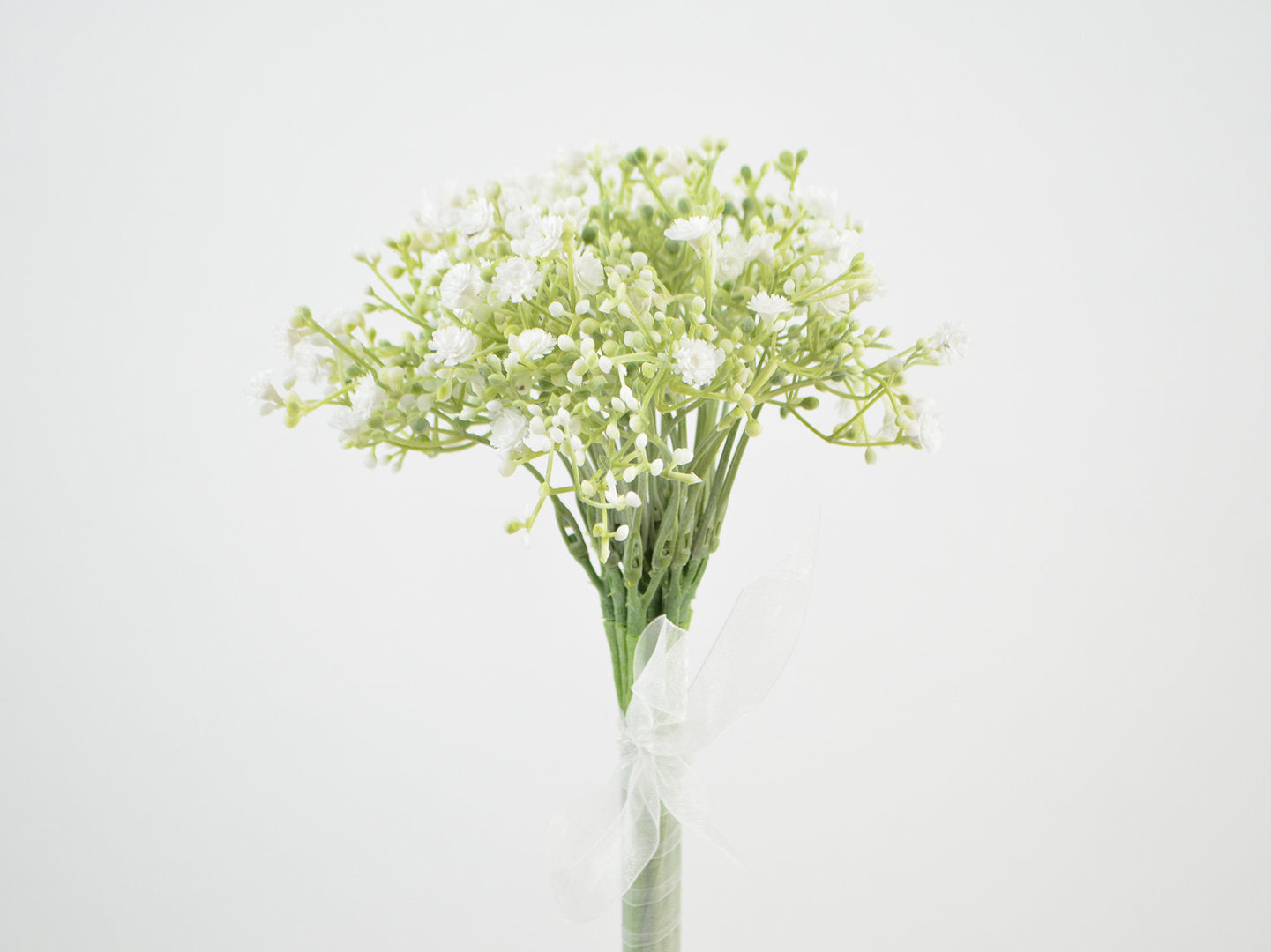 Deko Florale - Gypsophilabuket, 29cm, hvid