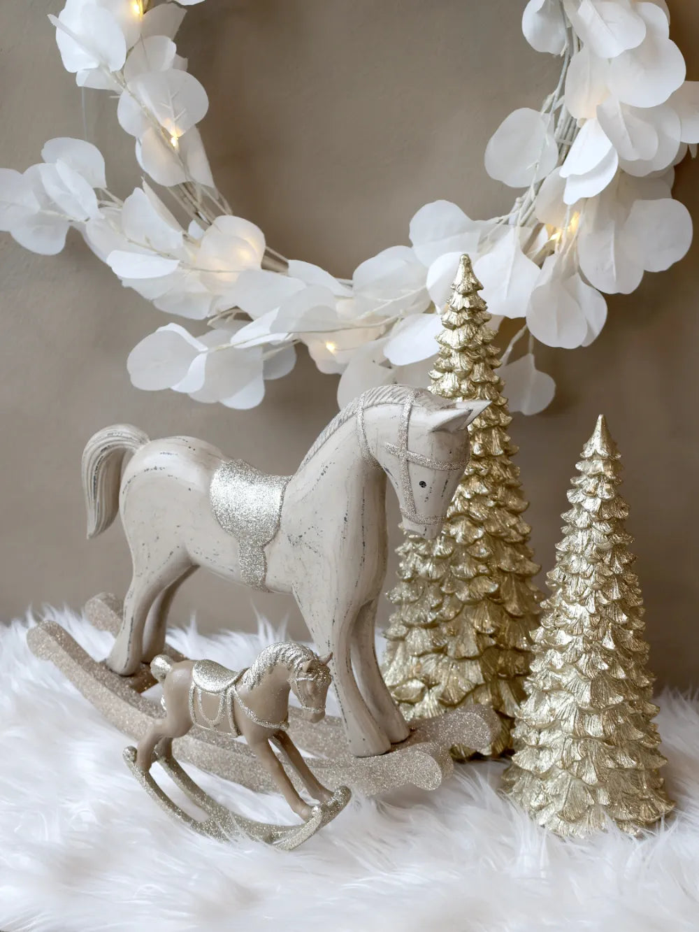Chic Antique - Gyngehest m. glimmer H30