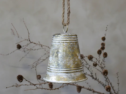 Chic Antique Store Klokke i Antique Messing H21 cm Ø17 cm