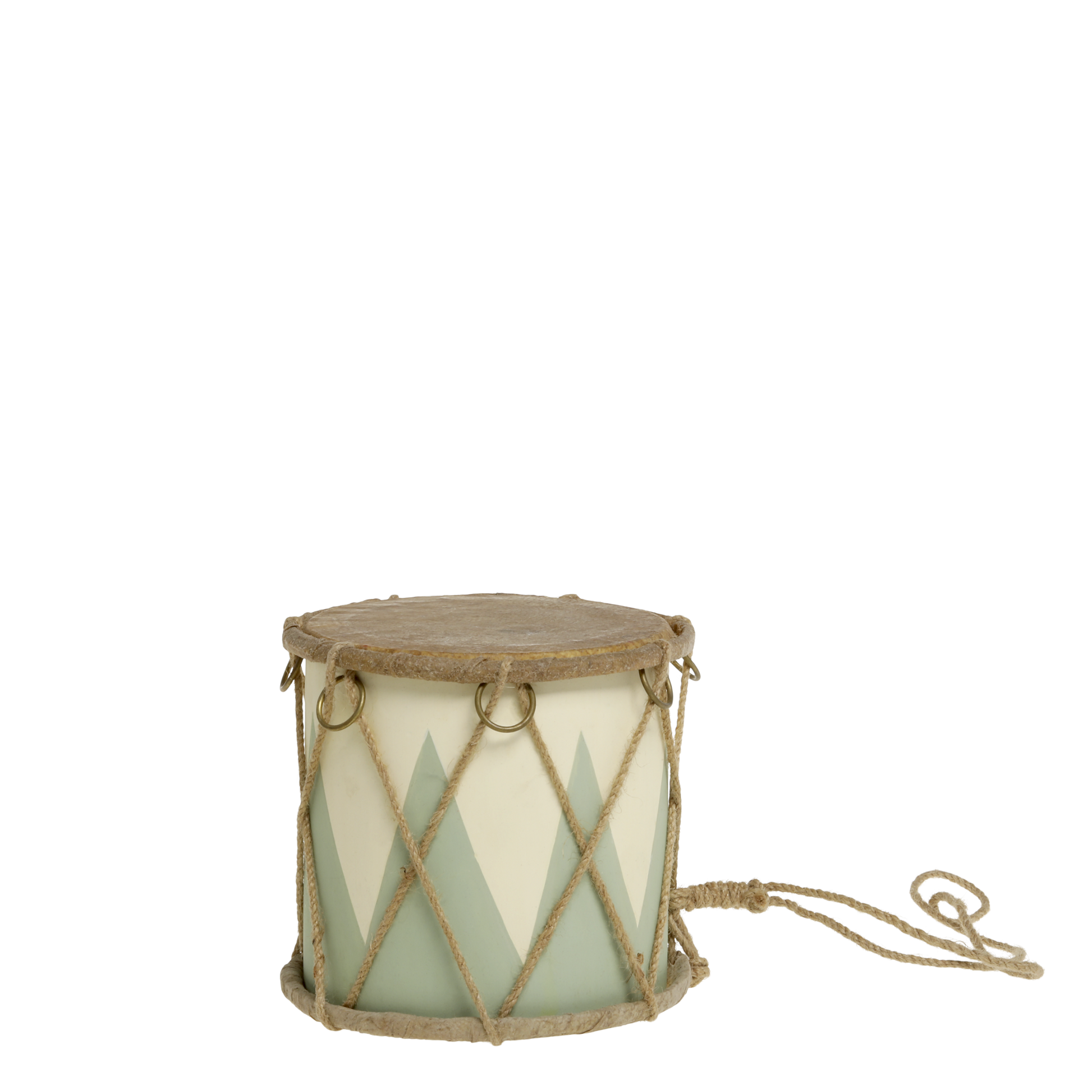 Chic Antigue - Vintage Tromme m. læder håndlavet