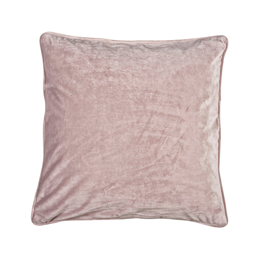 Fondaco VELVET Pudebetræk i Pink Velour, 45x45 cm