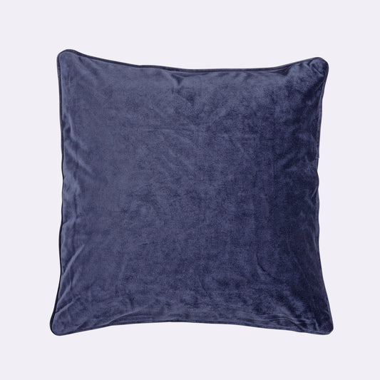 Fondaco Velour Pudebetræk 45X45cm i Marine Blå