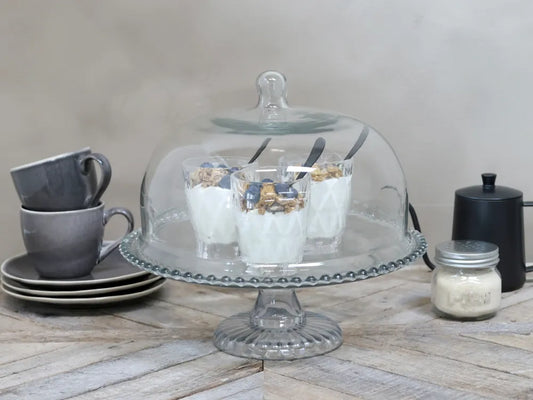 Chic Antigue - Glasklokke m. fad