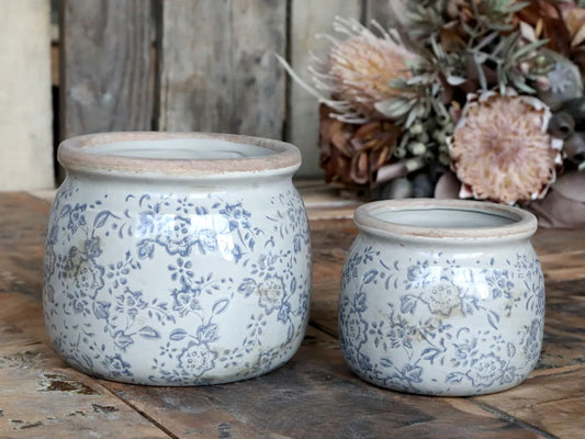 Chic Antique Melun Skjuler med Fransk Mønster H9,5 cm D12 cm