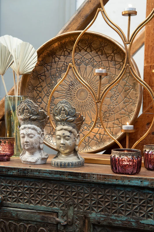 Clayre & Eef - Dekorativ Statue af Buddha