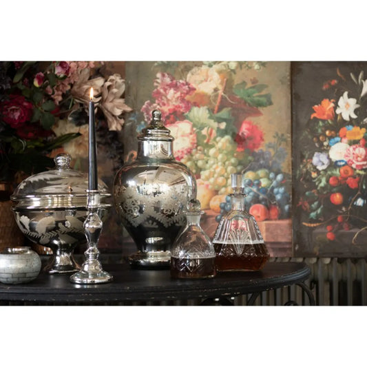 Clayre & Eef Klar Glas Karaffel D12xH20 cm