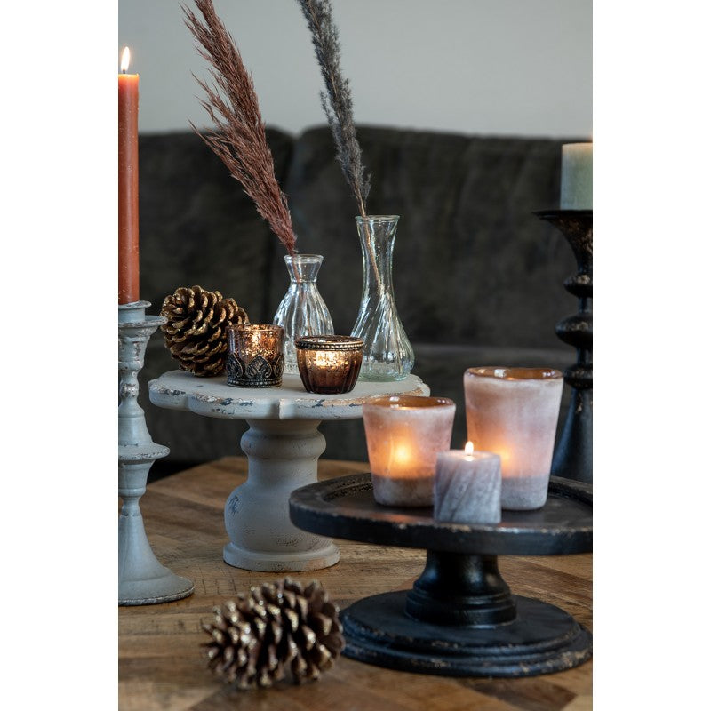 Clayre & Eef Klar Glas Vase Ø6xH15 cm