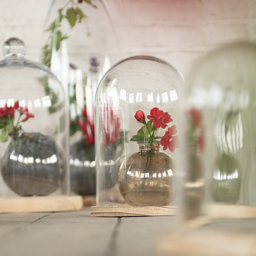 Clayre & Eef - Vase brunt glas