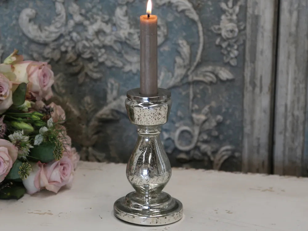 Chic Antique - Lysestage m. slibninger, H16