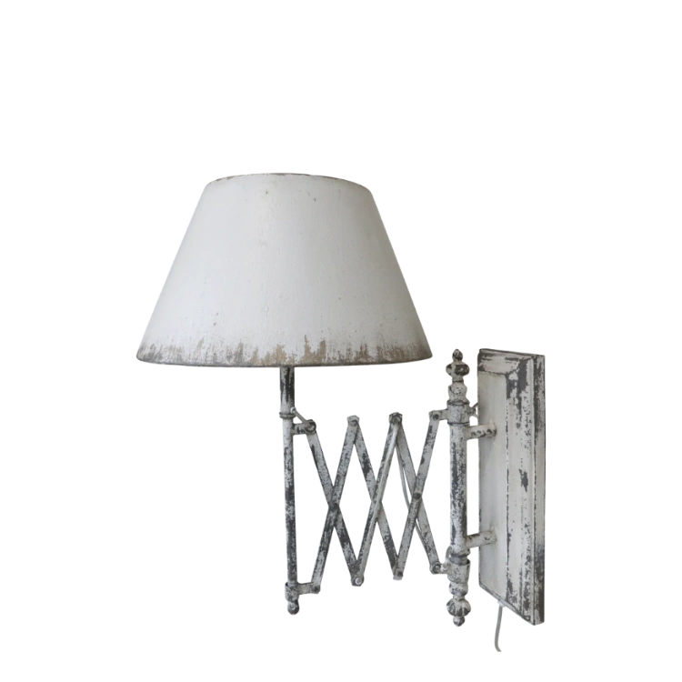 Chic Antique - Lampe til væg, antique creme