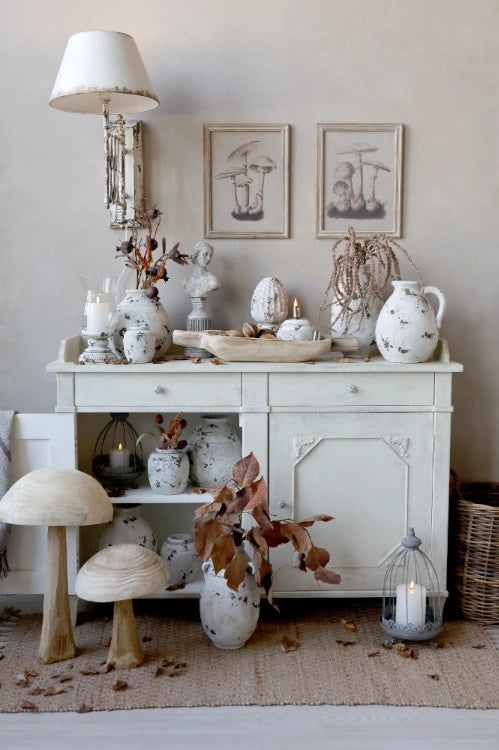 Chic Antique - Lampe til væg, antique creme